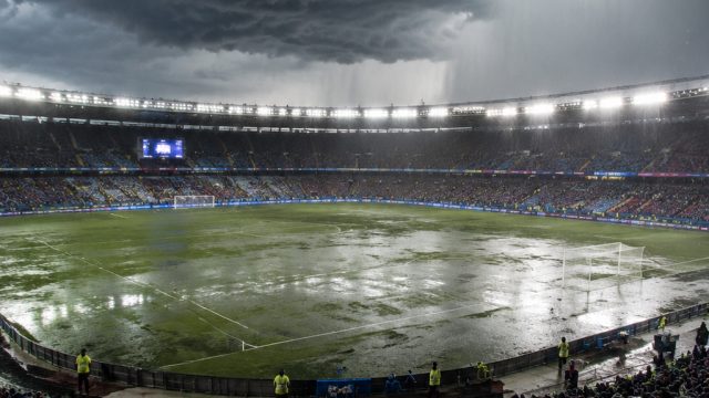 Severe Weather Halts World Cup Action: F