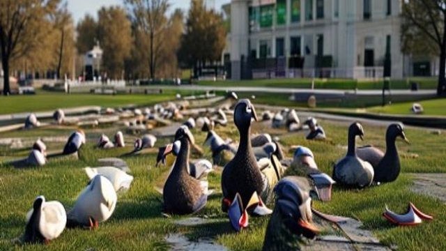 Mysterious Duck Deaths Spark Concerns at