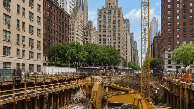 Excavation Advances for New Residential Tower on Manhattan's Upper East Side