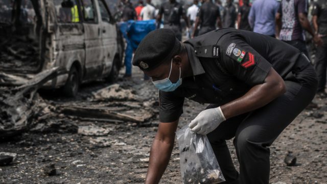 Investigation Launched into Lagos Explosion as Police Collect Evidence