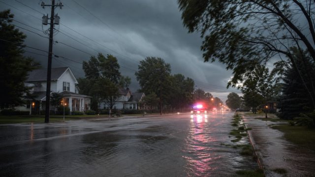 Severe Storms Cause Flood Alerts Across Central U.S. States