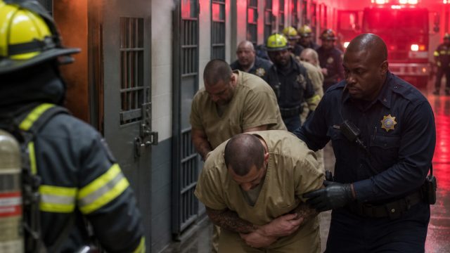 Prison Cell Blaze Sparks Emergency Evacu